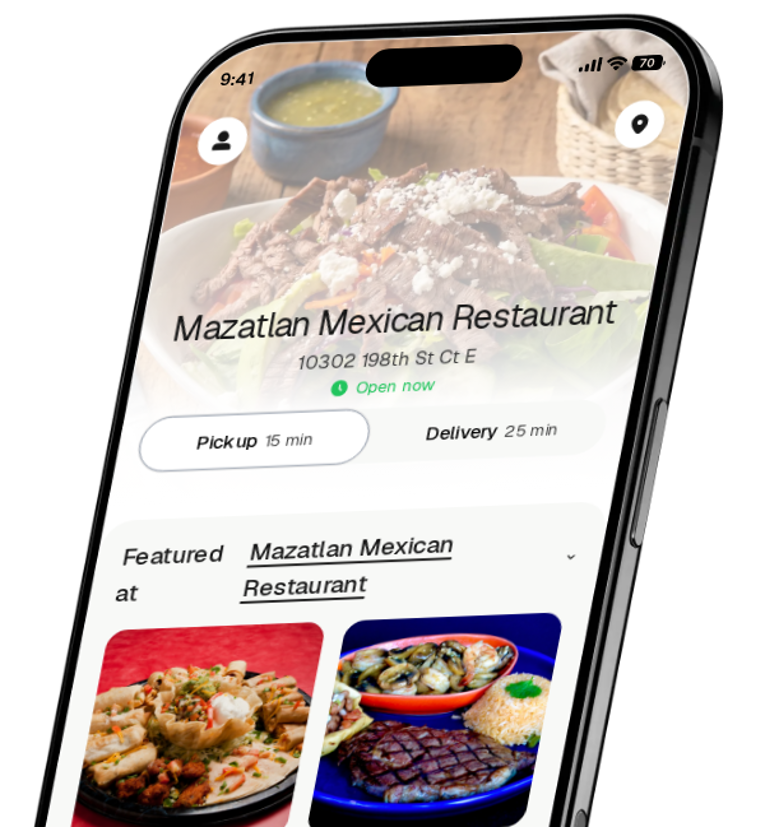 Mazatlan Mexican Restaurant app preview