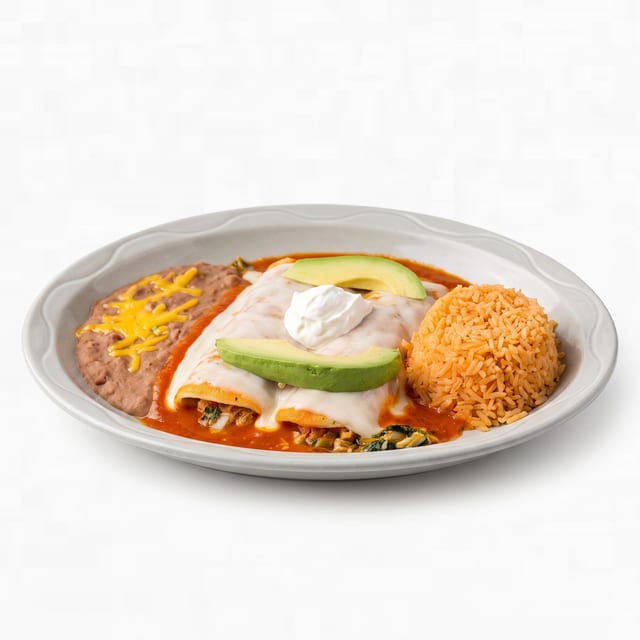 Crab Enchiladas.
