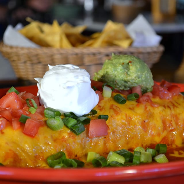 DELUXE BURRITO MANADERO ENCHILADA.
