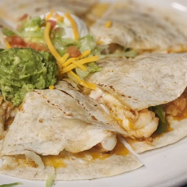 Shrimp Quesadilla.