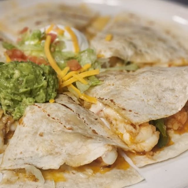 Shrimp Quesadilla.