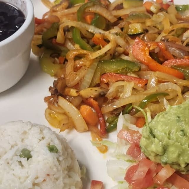 Veggie Fajitas.