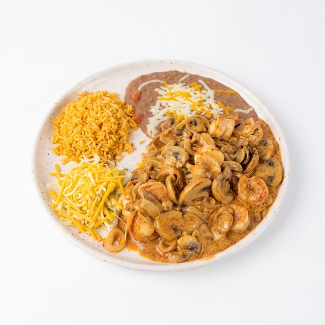 Camarones Mazatlan in Chipotle Sauce.