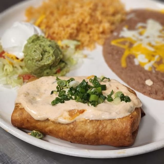 Seafood Chimichanga.