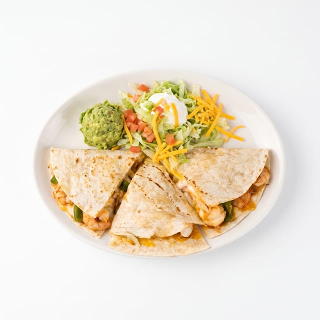 Shrimp Quesadilla.
