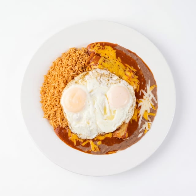 Two Enchiladas Sunrise.