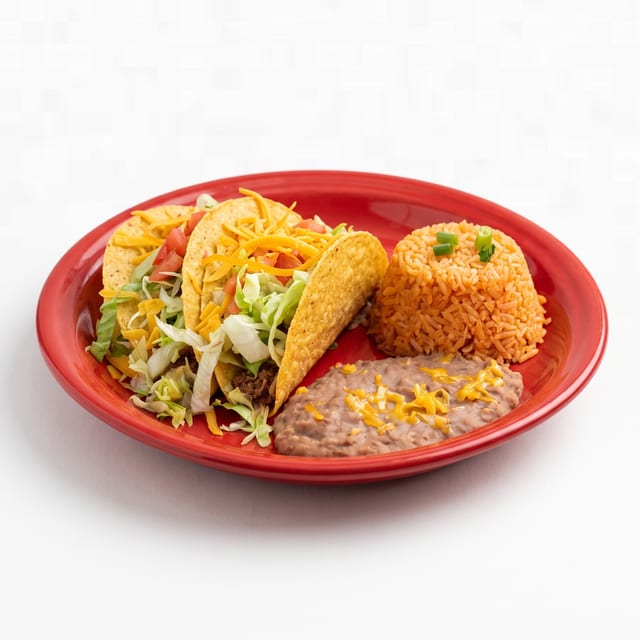 1. Three Tacos.