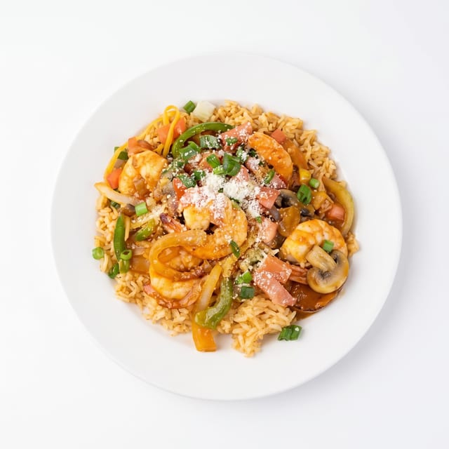 Arroz con Camarones.