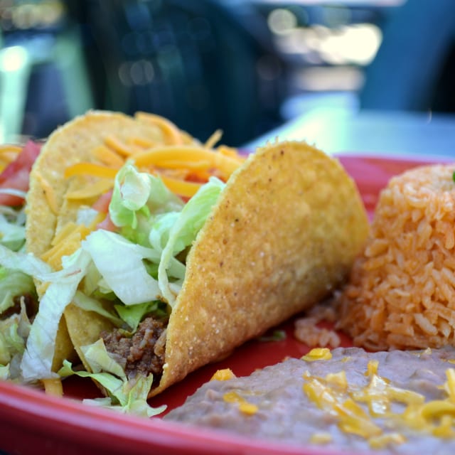 1. THREE TACOS.