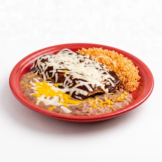 Two Enchiladas Mole.