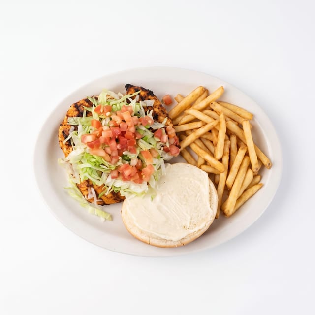 Pollo Burger.