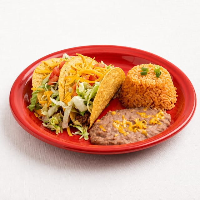 1. Three Tacos.