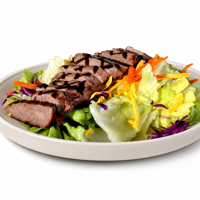 Angus Steak Salad.